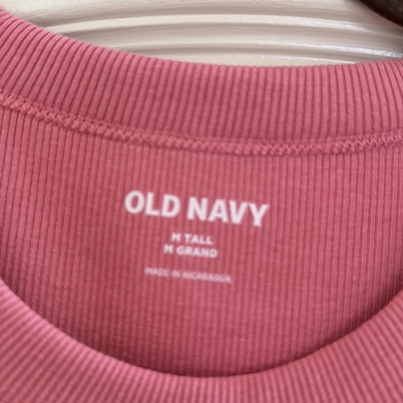 Old Navy Pink Tank (Size M tall) - Picture 2 of 2